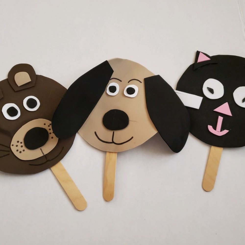 Puppet Masks - 12 Animals - Picture 3 of 4